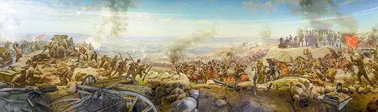 Panorama of Sakarya Pitched Battle